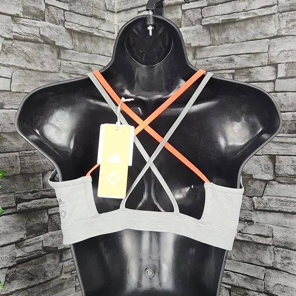 Adidas All Me Wanderlust Seamless Strappy Sports Bra - Picture 5 of 9